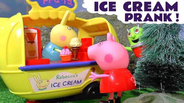 Peppa Pig Full Episode with Funny Funlings Ice Cream Pranks with PC Panda in this Toy Story English Story for Kids