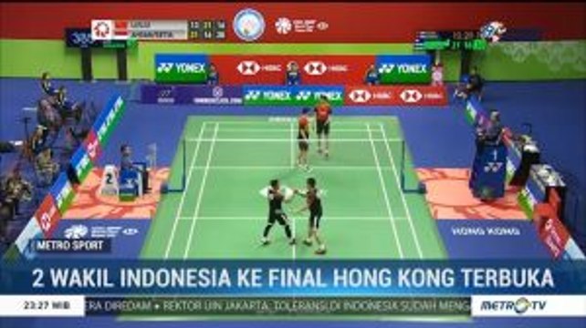 Dua Wakil Indonesia Melaju ke Final Hong Kong Terbuka 2019