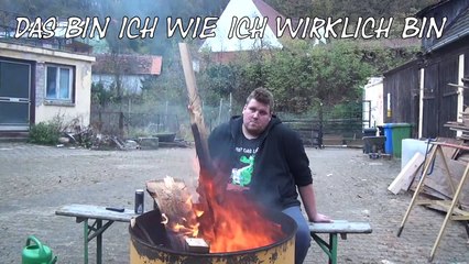 Drache am Feuer so bin ich wirklich