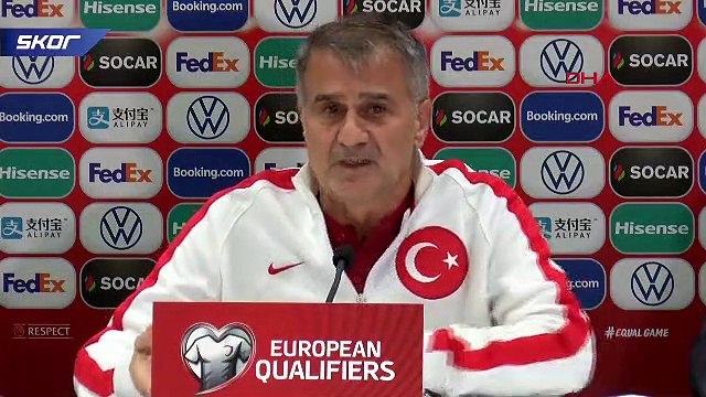 Şenol Güneş: 'Korkağım zaten, korkarak buraya geldim!'