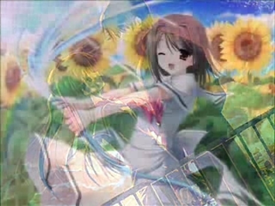 Anime girl kawaii slideshow