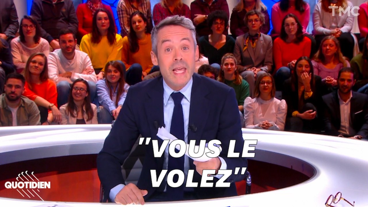 Quotidien répond à Valeurs Actuelles, "vous leur cognez dessus"
