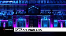 شاهد: افتتاح حديقة كيتو الملكية البريطانية في لندن استعدادا لأعياد الميلاد