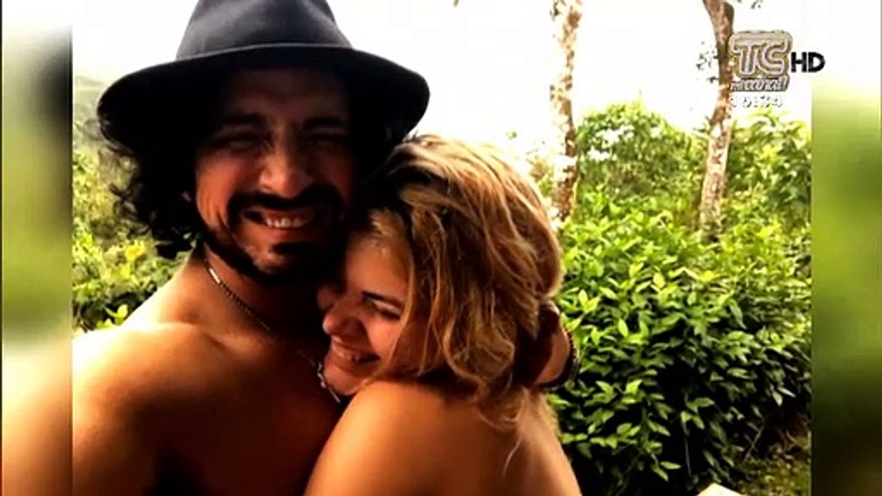Douglas Bastidas está con una mujer 25 años menor a él