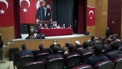 Yüksekova Kaymakamı Doğramacı muhtarlarla bir araya geldi - HAKKARİ