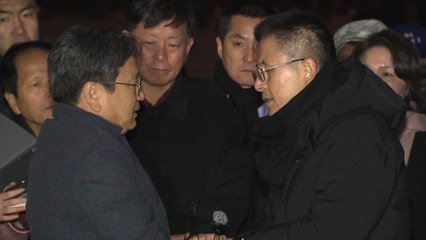 문재인 대통령, 황교안 대표 단식 만류 / YTN