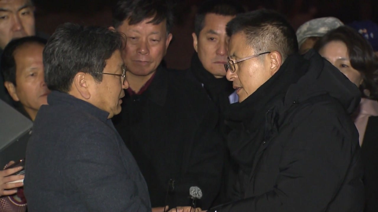 문재인 대통령, 황교안 대표 단식 만류 / YTN