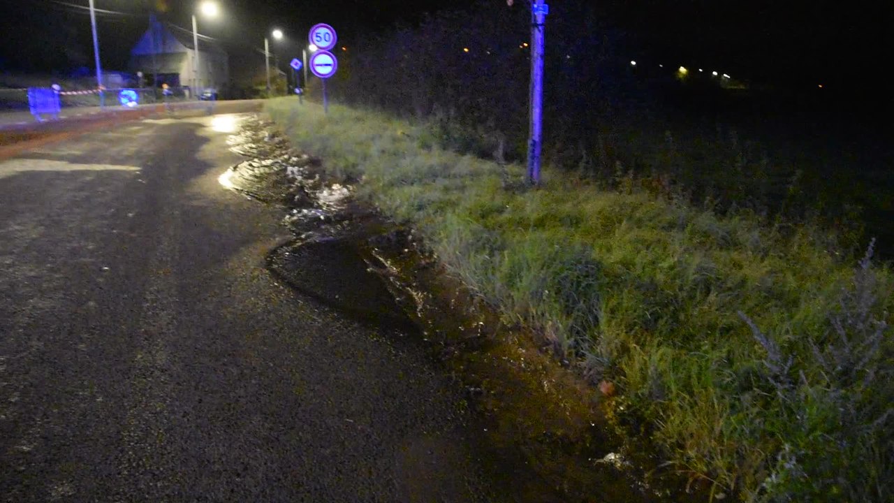 Couvin: importante fuite d'eau