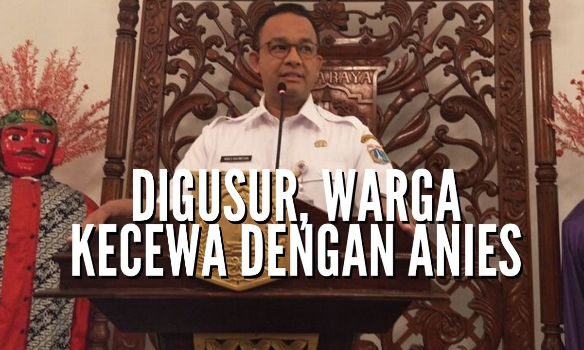 Ingat Janji Gubernur, Warga Sunter Jaya Kecewa Rumah Mereka Digusur