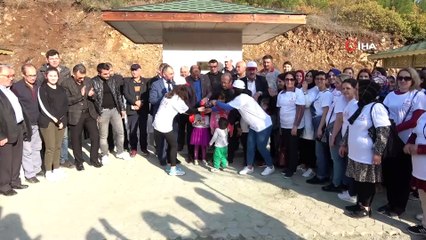 Hayat Hastanesi'nden örnek davranış... 200 tane fidan dikildi, yol kenarına çeşme yaptırıldı