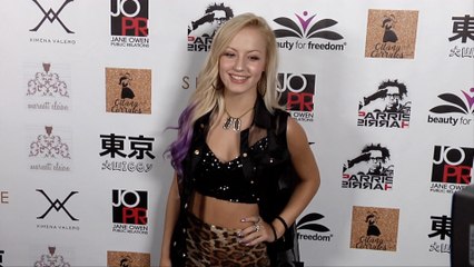 Tori Kay Harris 2019 Lumiere Fashion Show LA Red Carpet