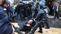 Paris police, protesters clash on 'yellow vest' anniversary