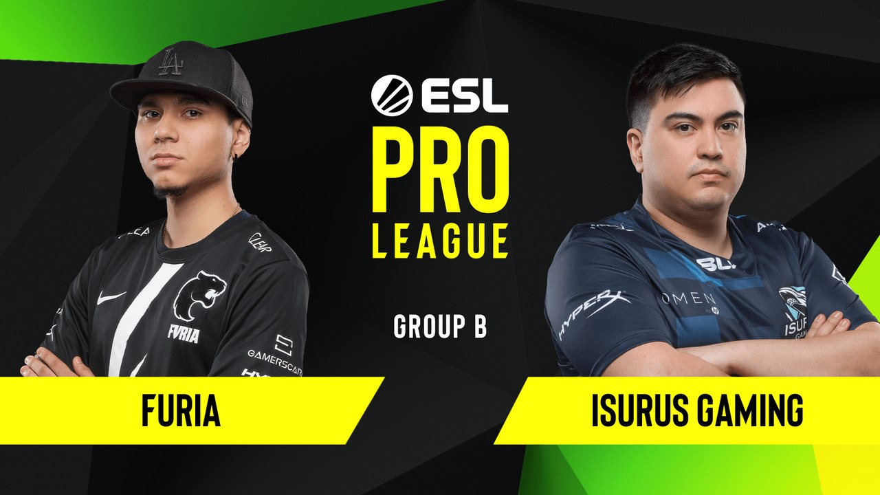 CSGO - FURIA vs. Isurus Gaming [Overpass] Map 1...