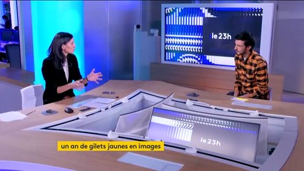 Une année de combats des "gilets jaunes" en images