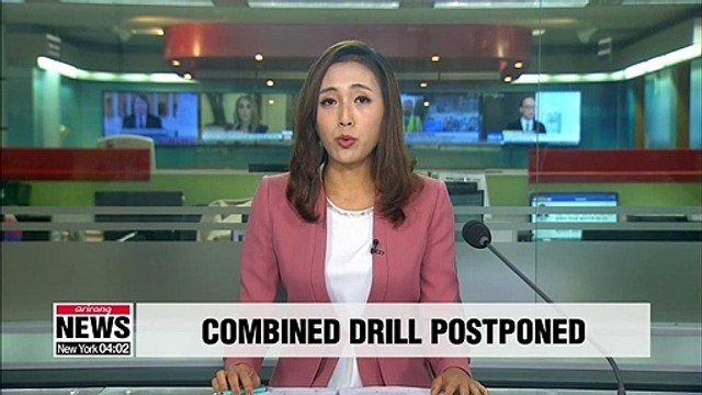 S. Korea, U.S. postpone wintertime combined air drill to support N. Korea denuclearization