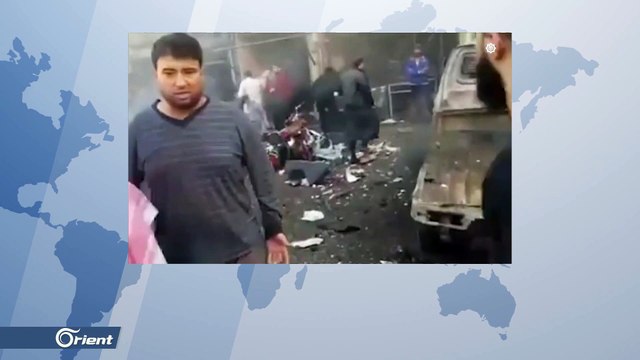 مقتل وإصابة العشرات بانفجار سيارة مفخخة بمدينة الباب شمال حلب