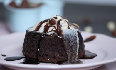 طريقة تحضير مولتن تشوكليت كيك