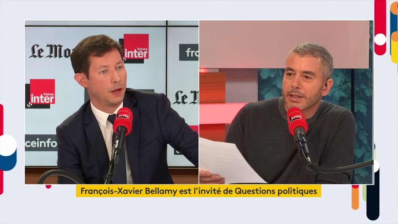 François-Xavier Bellamy : "L'islam pose un défi particulier à une société comme la notre parce que l'islam de connaît pas cette dimension de la laïcité qui a grandit au sein de la civilisation européenne. "