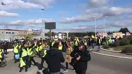 Gilets jaunes : 80 manifestants à Plan-de-Campagne