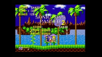 Sonic the Hedgehog 1 16 bit Part 1