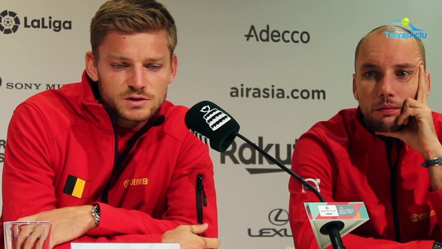 Coupe Davis 2019 - David Goffin, Steve Darcis et la Belgique : No stress et l'envie de bien faire