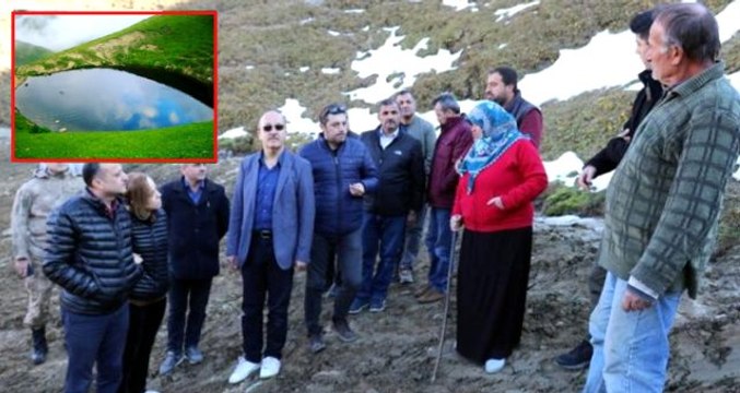 Yayla sakinleri, 12 bin yıllık Dipsiz Göl'ün kurutulmasına destek verdi: Millete bir faydası yok