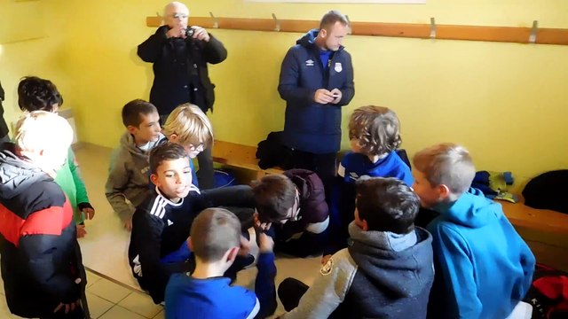 U11 Cri de victoire contre Pérenchies le 16.11.19