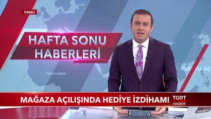 Mağaza Açılışında Hediye İzdihamı