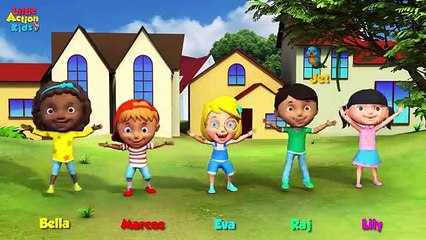 Jingle Bell Rock | Christmas Action Song For Kids