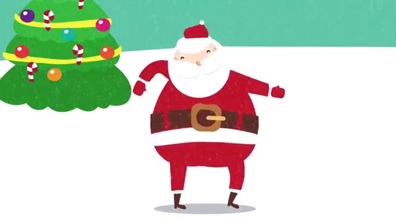 Shake Them Santa Claus Bones | Christmas Action Song For Kids