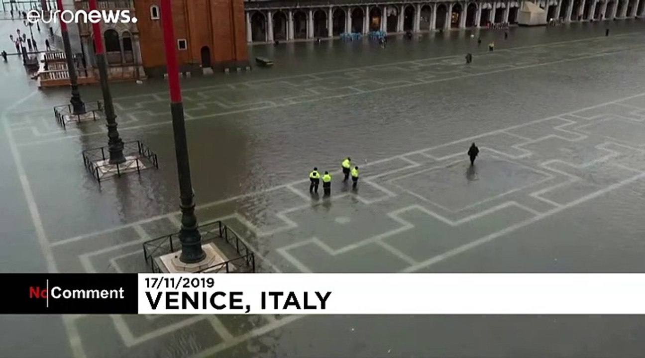 Venedig seit einer Woche unter Wasser