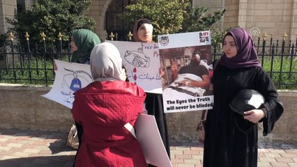 İsrail güçlerinden Filistinli göstericilere müdahale (1) - BEYTÜLLAHİM