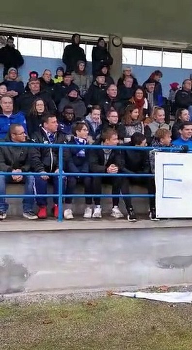 Football (coupe de France) : les supporters Thaonnais donnent de la voix à Erstein