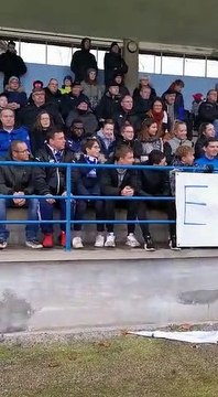 Football (coupe de France) : les supporters Thaonnais donnent de la voix à Erstein