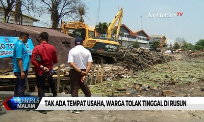 Warga Terdampak Gusuran di Sunter Masih Bertahan