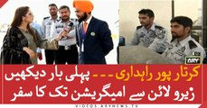 A journey to Immigration section from Zero line Indian side border at Kartarpur Corridor