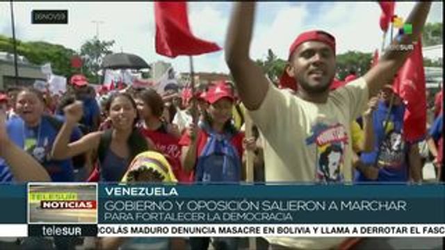 Rechazan en Venezuela golpe de Estado en Bolivia