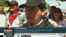 Nicaragua se moviliza en solidaridad con Bolivia