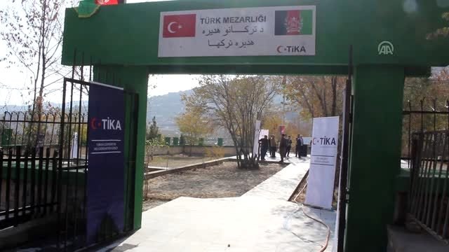 TİKA Afganistan'daki Türk mezarlığını yeniledi