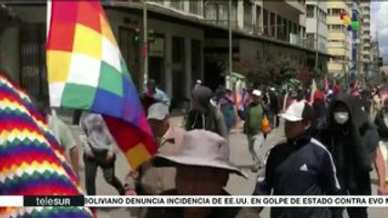 El pueblo de Bolivia denuncia el racismo del gobierno de facto