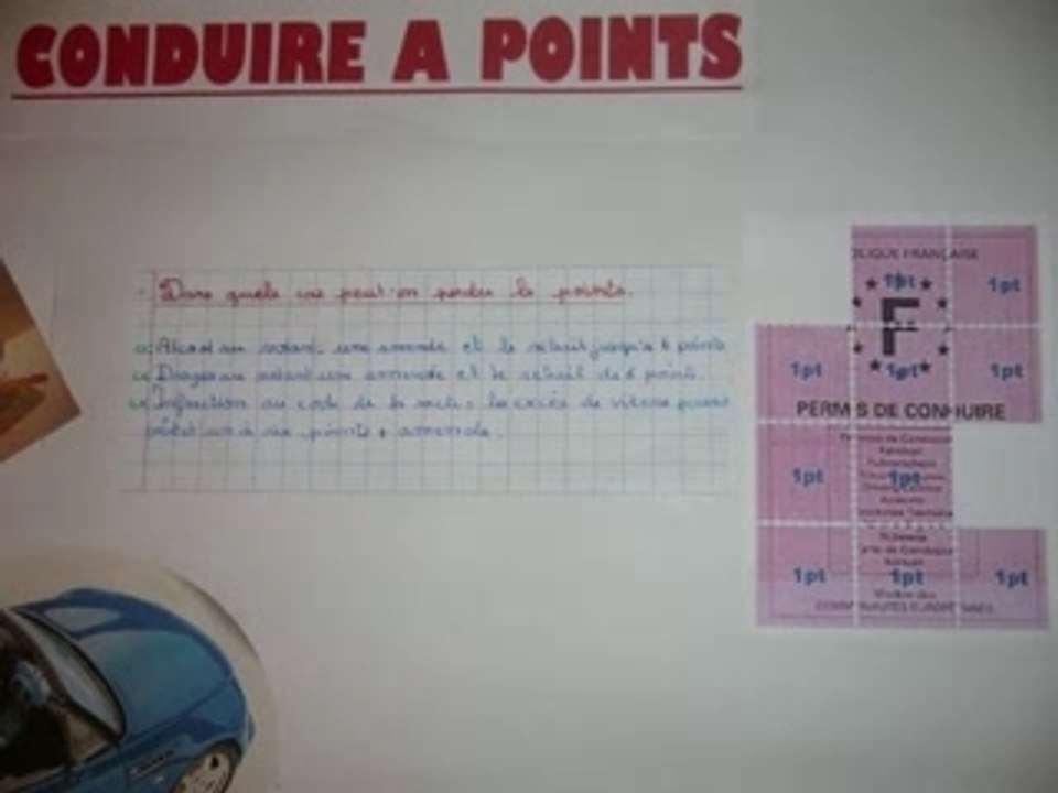 Le 1er exposé d'Arthur