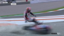 Zarco a eu très chaud après avoir été fauché par une moto