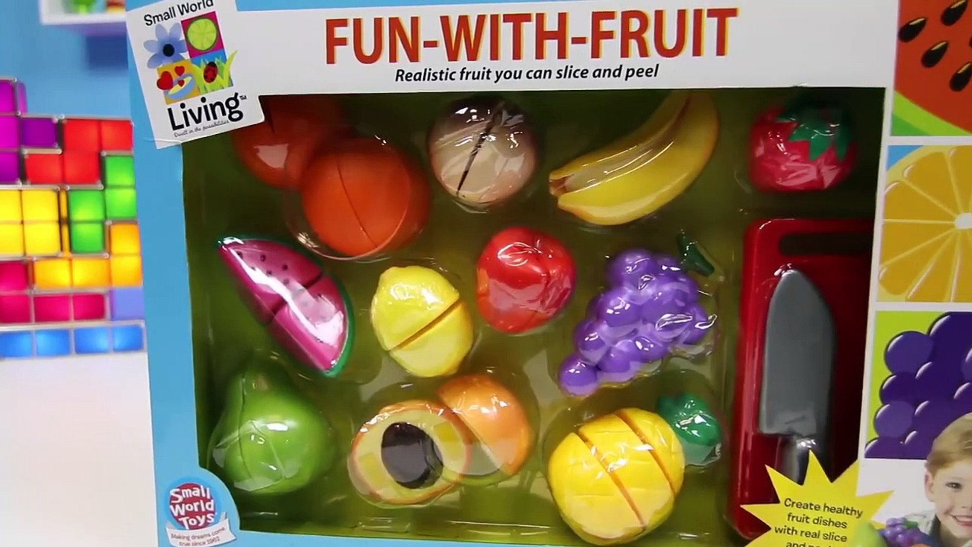 velcro fruit toys