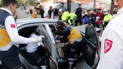 Kahramanmaraş’ta iki farklı trafik kazasında 7 kişi yaralandı