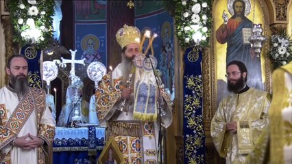 Η πρώτη Ενθρονιστήρια Θεία Λειτουργία του νέου Ποιμενάρχη της Φθιώτιδας κ.κ. Συμεών