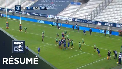 PRO D2 - Résumé Grenoble-Montauban: 28-9 - J11 - Saison 2019/2020