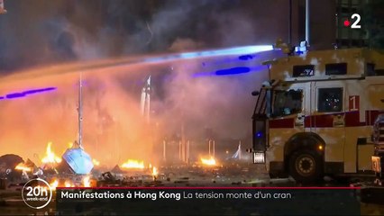 Manifestations à Hong Kong : la tension monte d'un cran
