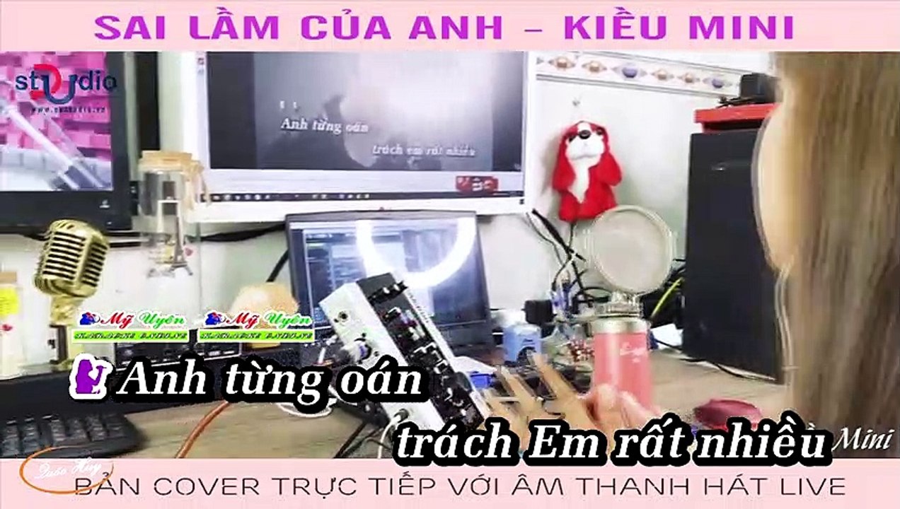 Karaoke | Sai Lầm Của Anh (Cover) - Kiều Mini