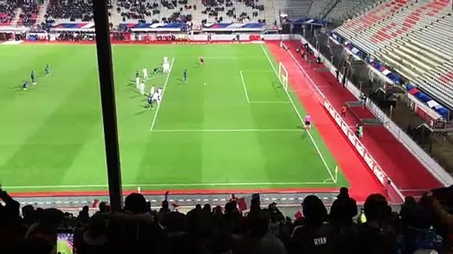 Match EDF espoir à Nancy : le but vainqueur d'Odsonne Edouard sur pénalty