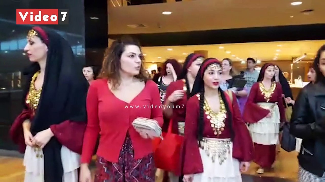الفوج السياحى اليونانى يتفقد مكتبة الإسكندرية